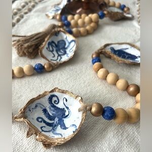 Handmade Farmhouse Coastal Garland 64 inches